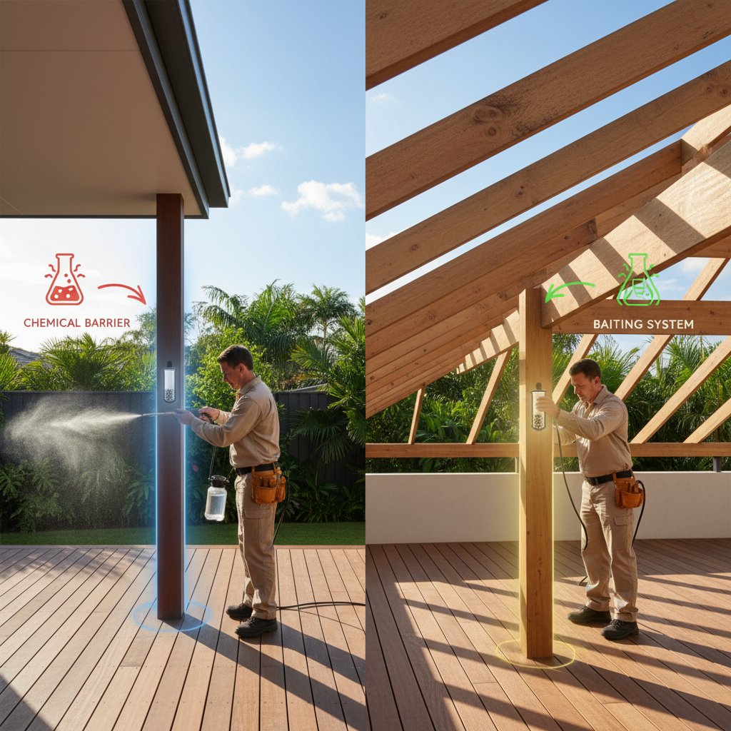 Timber structure termite inspection